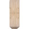 Ekena Millwork Traditional Craftsman Smooth Bracket w/ Offset Brace, Douglas Fir, 7 1/2"W x 22"D x 22"H BKT0806X22X22TRA04SDF - alternate 2